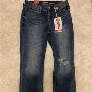 Levi Strauss Jeans Size 2 Mid-rise Slim Cuffed